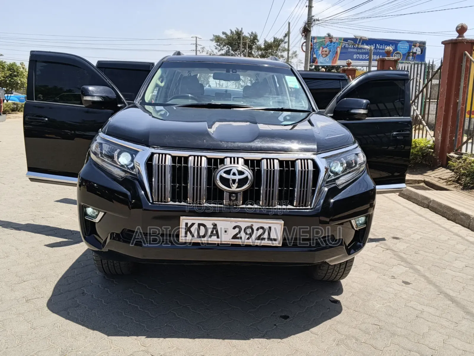 Toyota Land Cruiser Prado 2017 Black