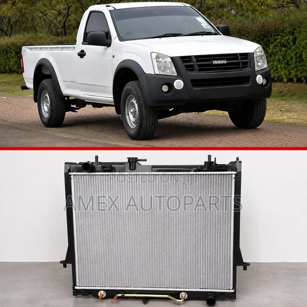 Radiator Isuzu DMax 2012 Onwards HighRider 4wd P/Up Pa26Mt