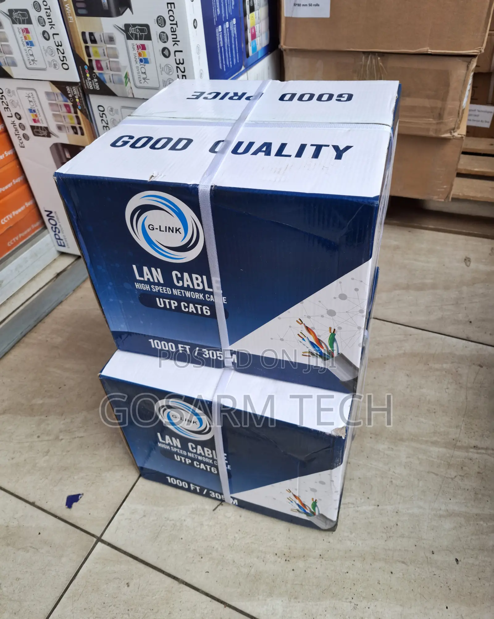 Cat6 Outdoor Ethernet Cable 305M for Outdoor Internet Installation