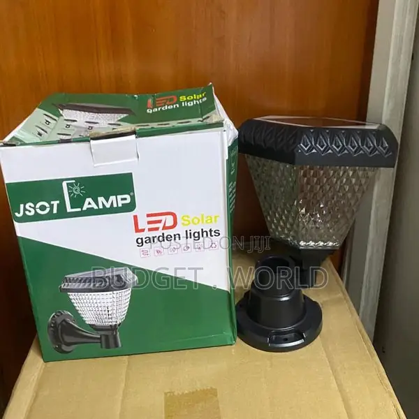 Solar Outdoor Gate Lantern – Garden Fence & Post Light