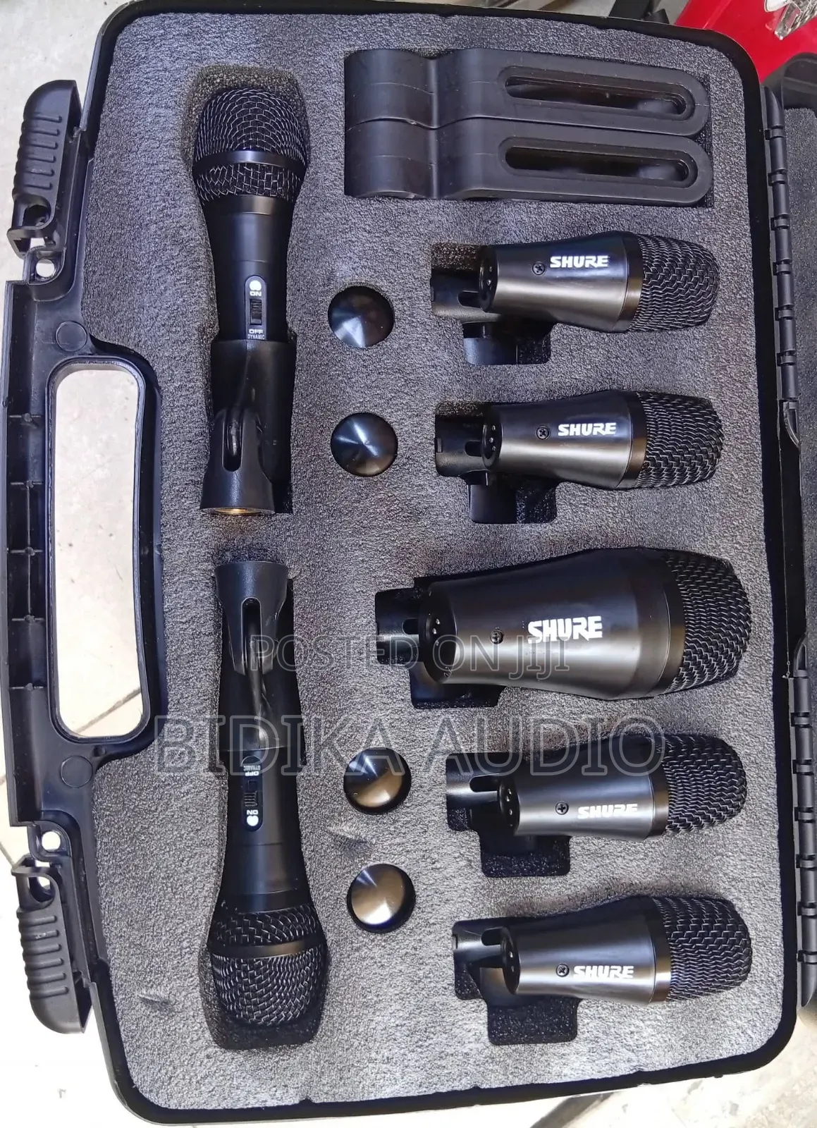 Shure PGA Drum Kit 7 Tour-Grade Instrument Microphone Package