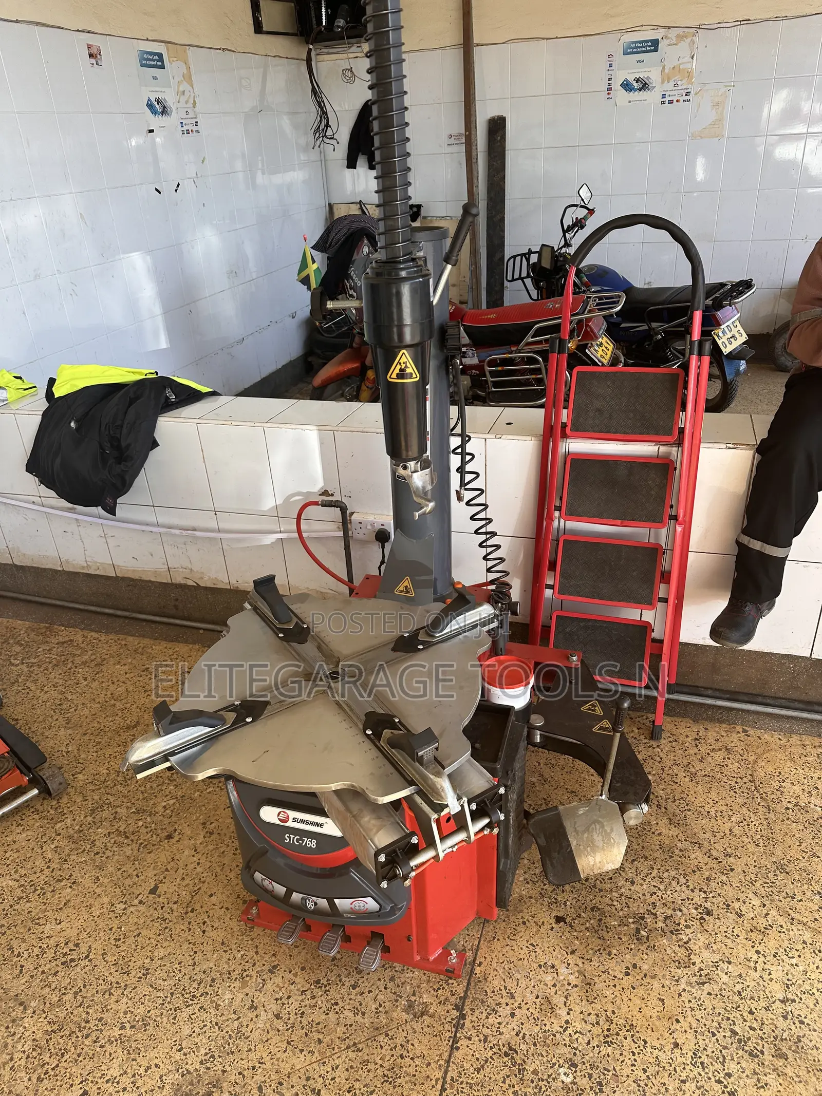 Heavy Duty Commercial Sunshine Italy Tyre Changer