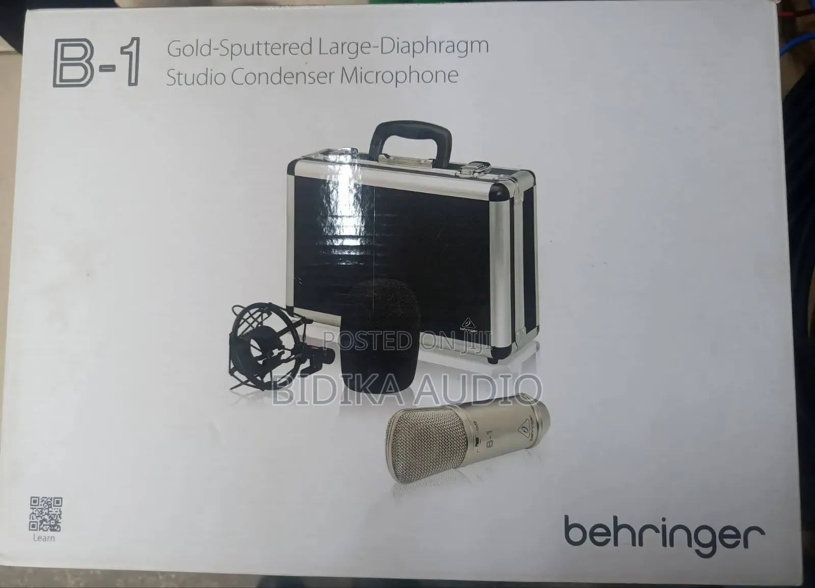 Behringer B-1 Cardioid Condenser Mic With Low-Cut Filter and -10dB Pad