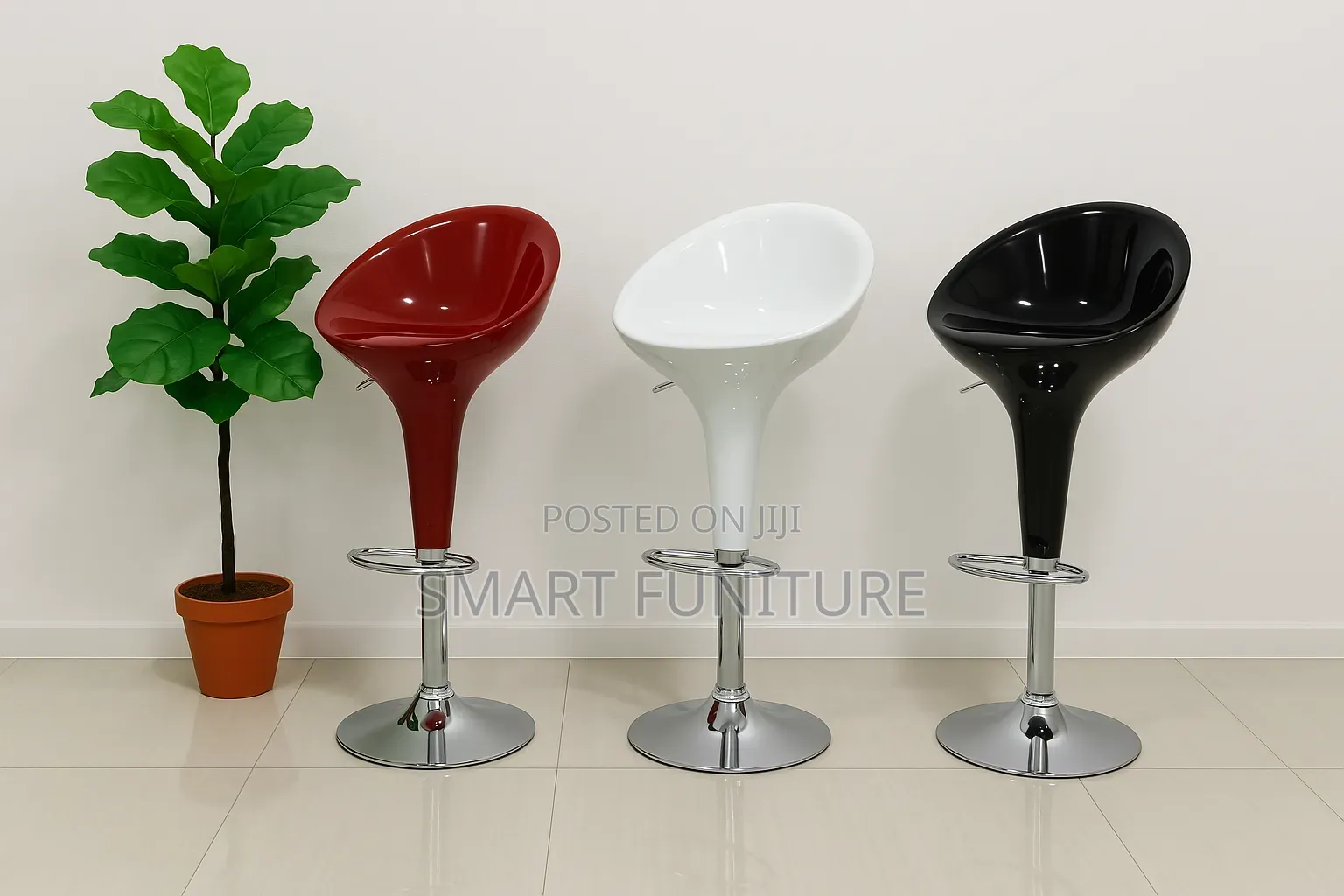 Platic Adjustable Bar Stools
