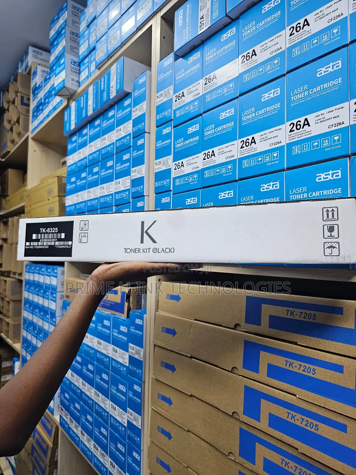 Kyocera TK 6325 Black Toner