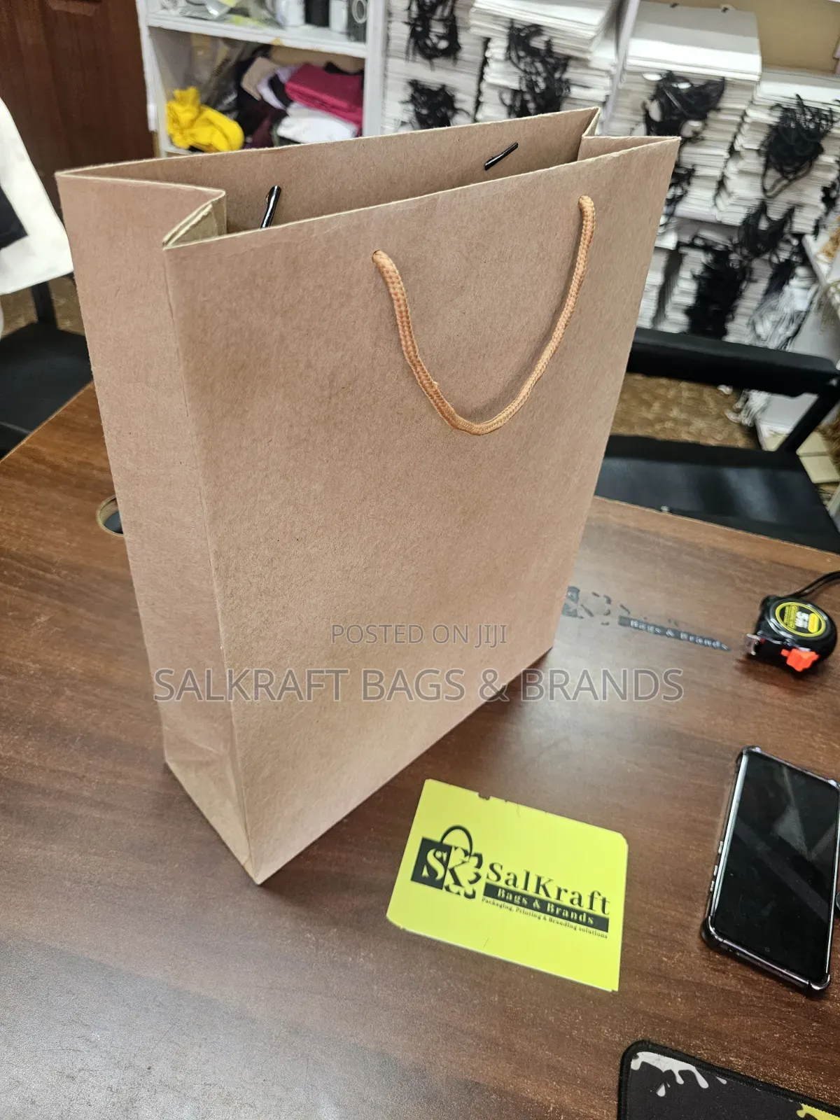 Rustic Elegance Boutique Carrier Bags