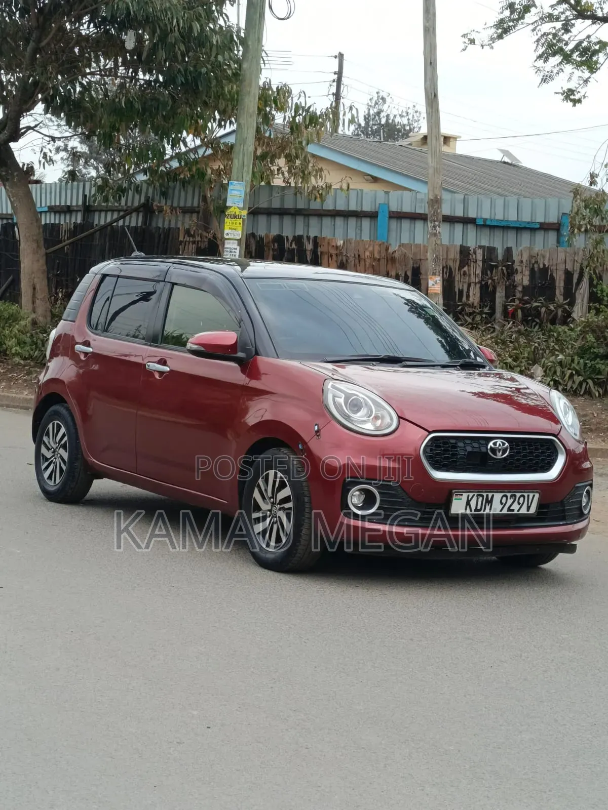 Toyota Passo 2017 Red