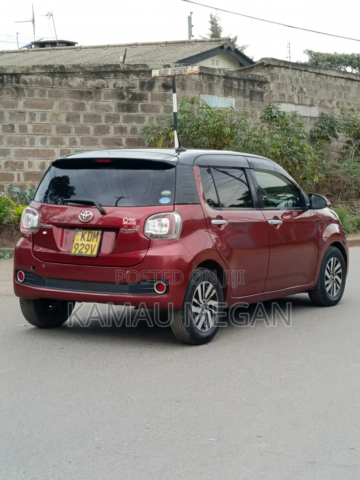 Toyota Passo 2017 Red