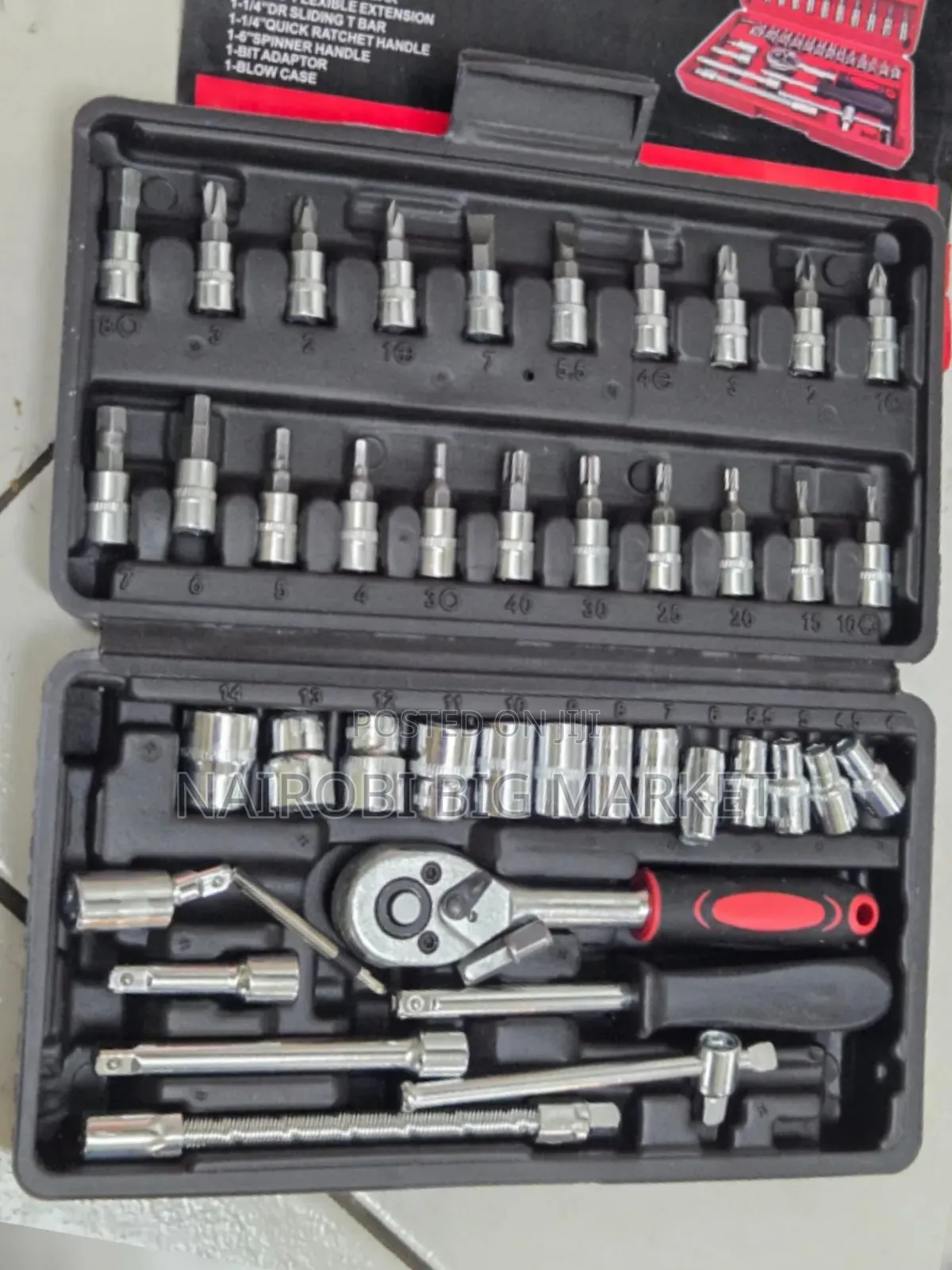 46pcs Socket Wrench Set