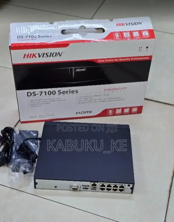 Hikvision Ds-7108ni-Q1/8p/M 8-Ch 8 Poe NVR