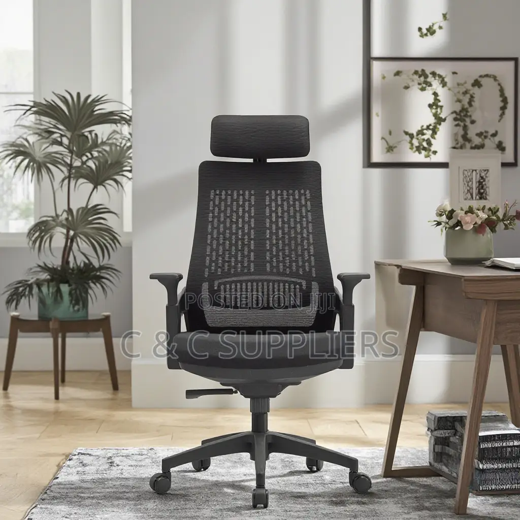 Orthopedic Staff Chair With Modern Armrest.