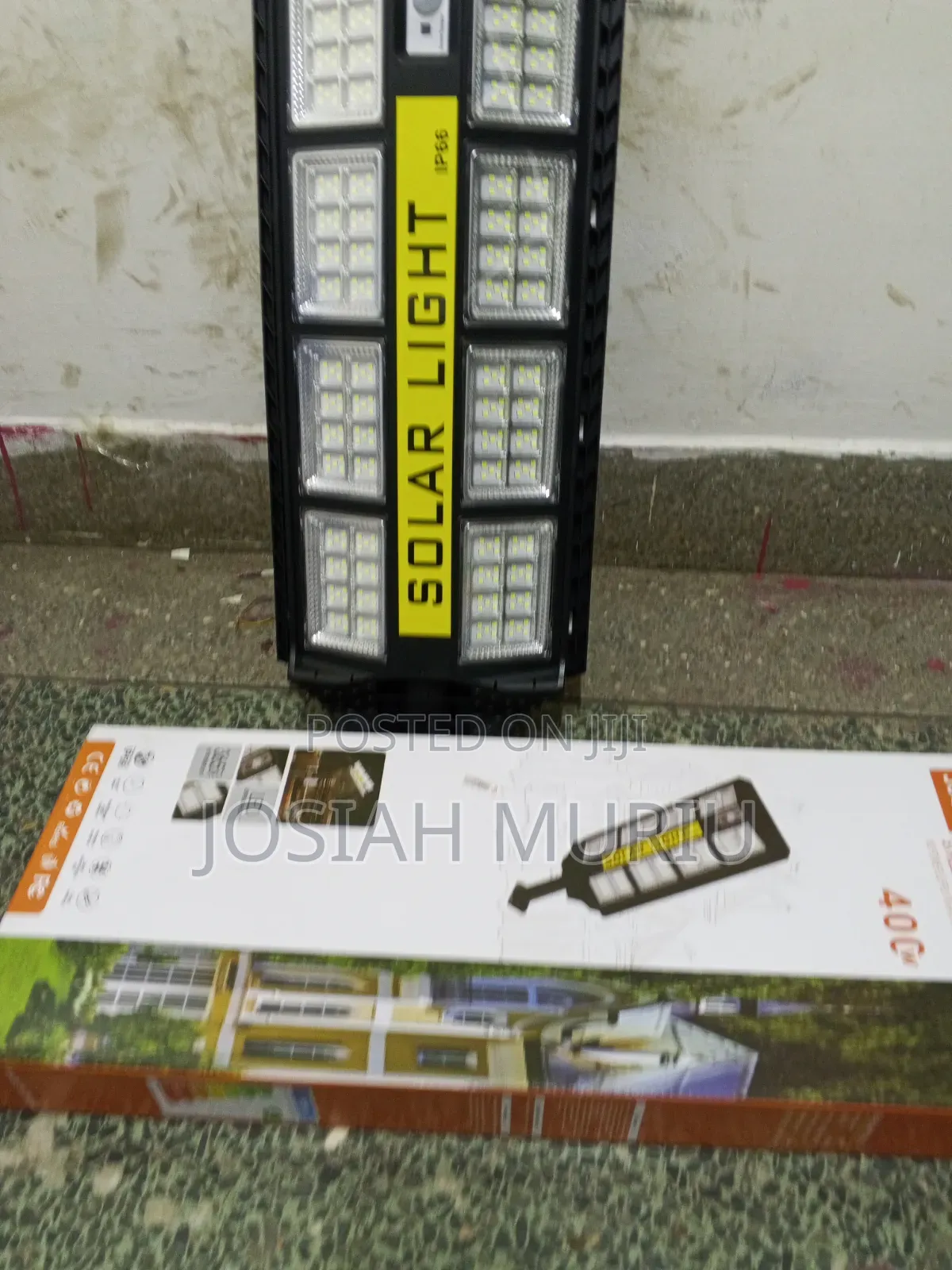 JSOT 400W Waterproof Solar Street Lamp – High Brightness