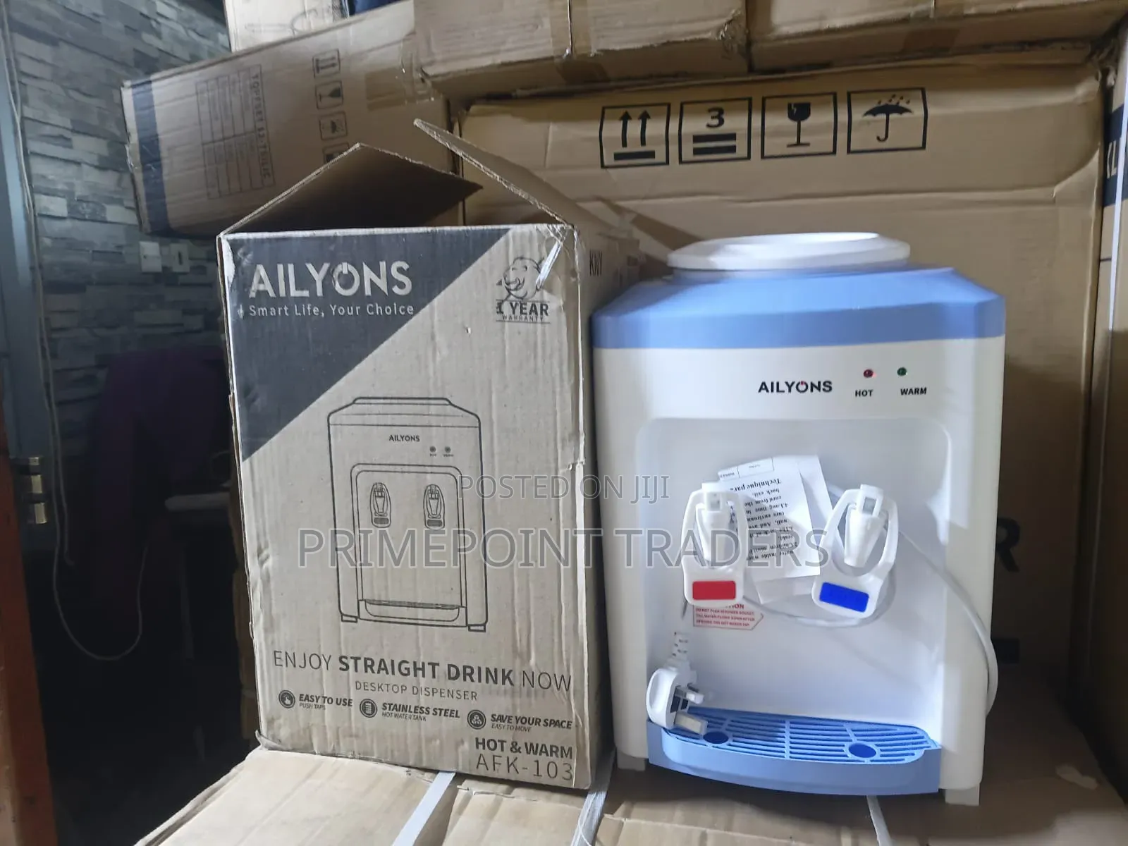 Ailyons Tabletop Water Dispenser – Hot & Normal Function