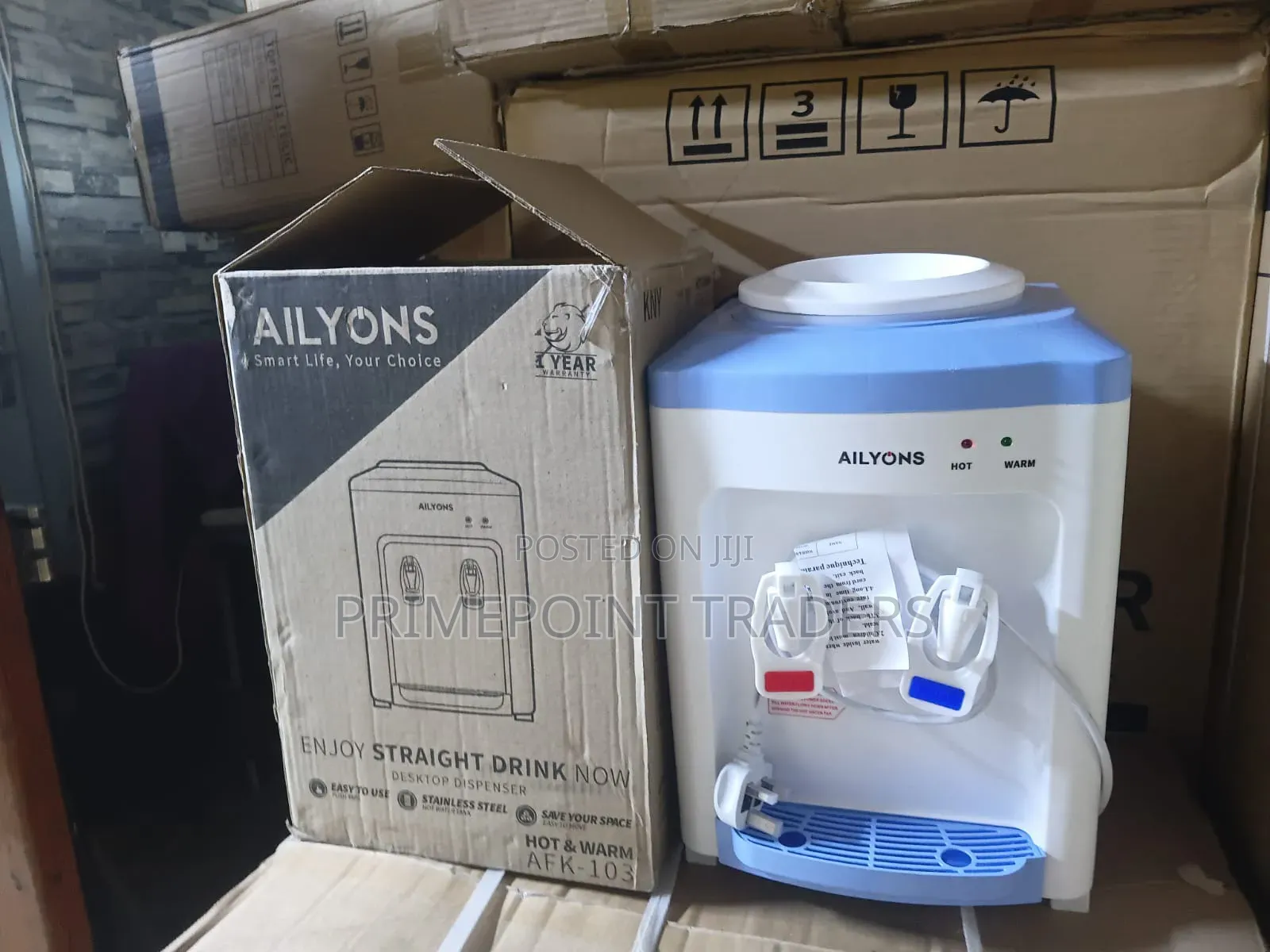 Ailyons Tabletop Water Dispenser – Hot & Normal Function