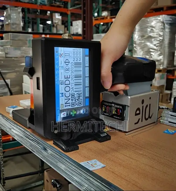 12.7mm Inkjet Printer With Fast Dry Ink and Portable Handheld Use