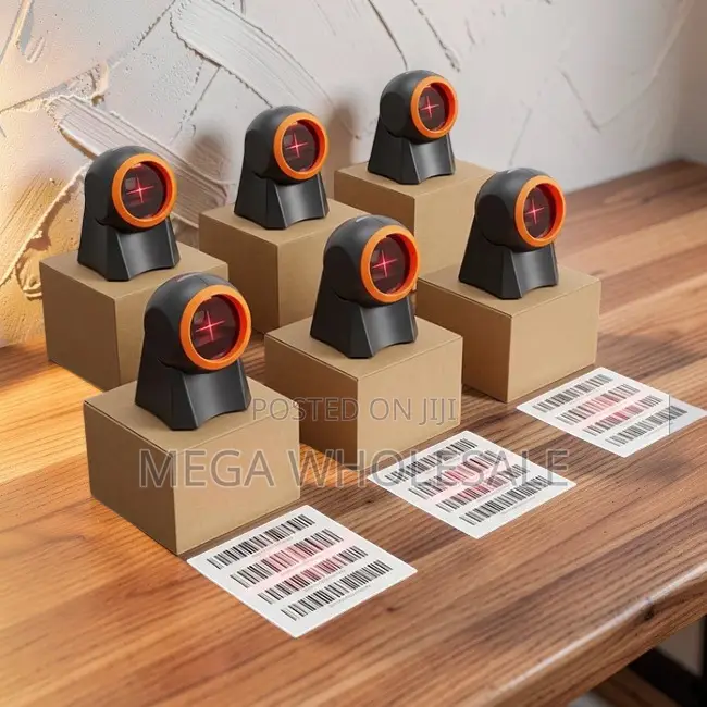 Distributor Prices 1D 2D Desktop Table Mount Barcode Scanner Readers.