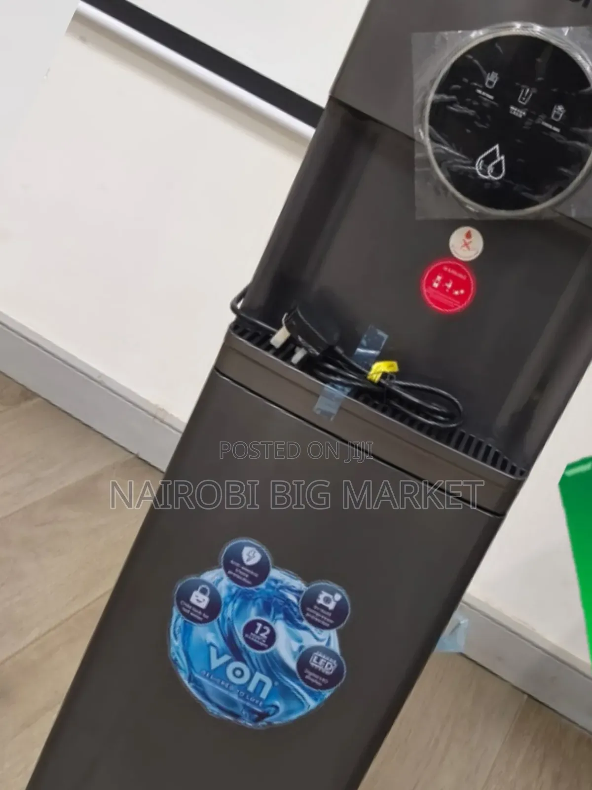 Von 3 Taps Water Dispenser