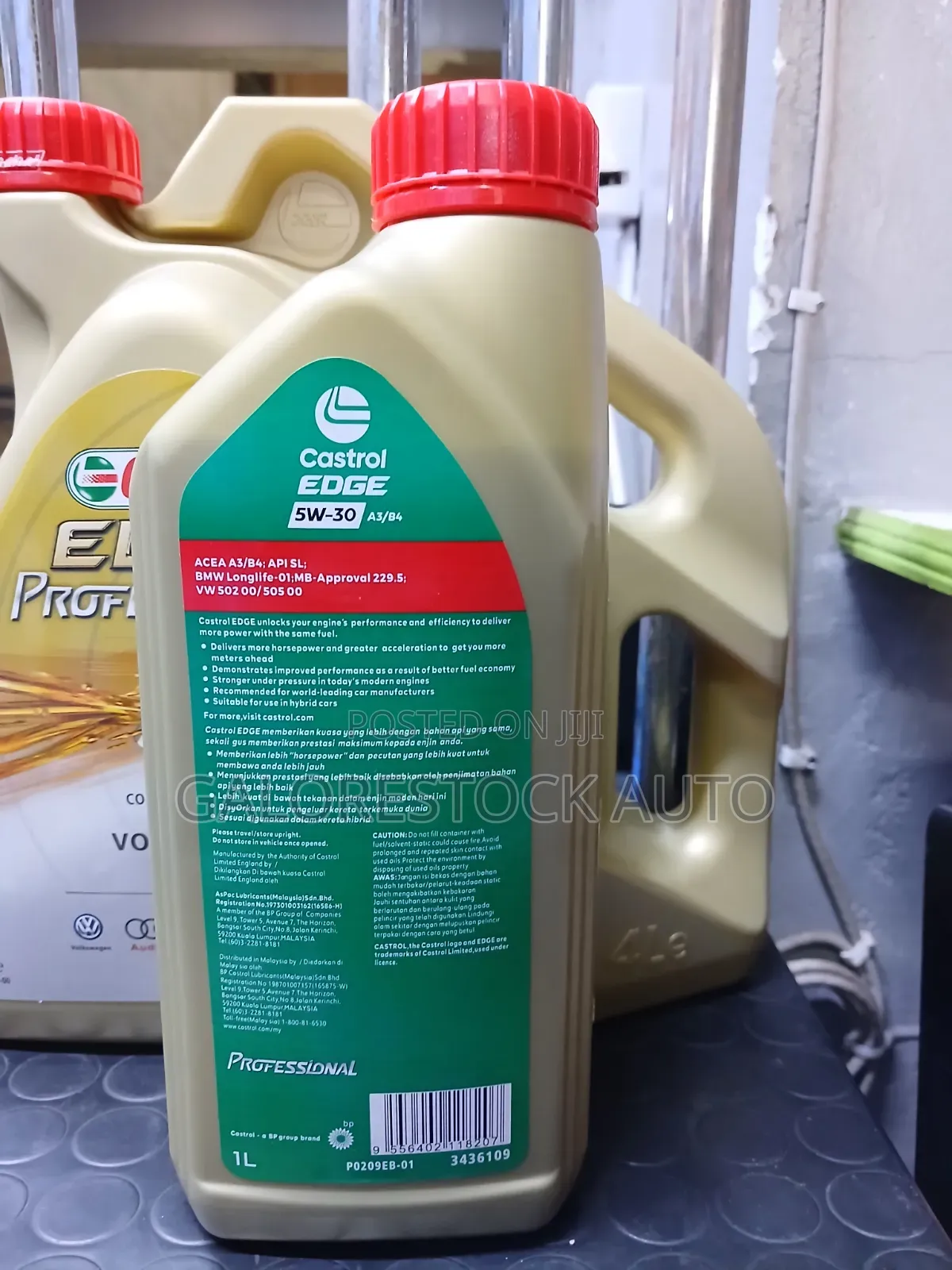 Castrol EDGE 5w-30 A5/B5 – Petrol / Diesel / Hybrid – 1L.