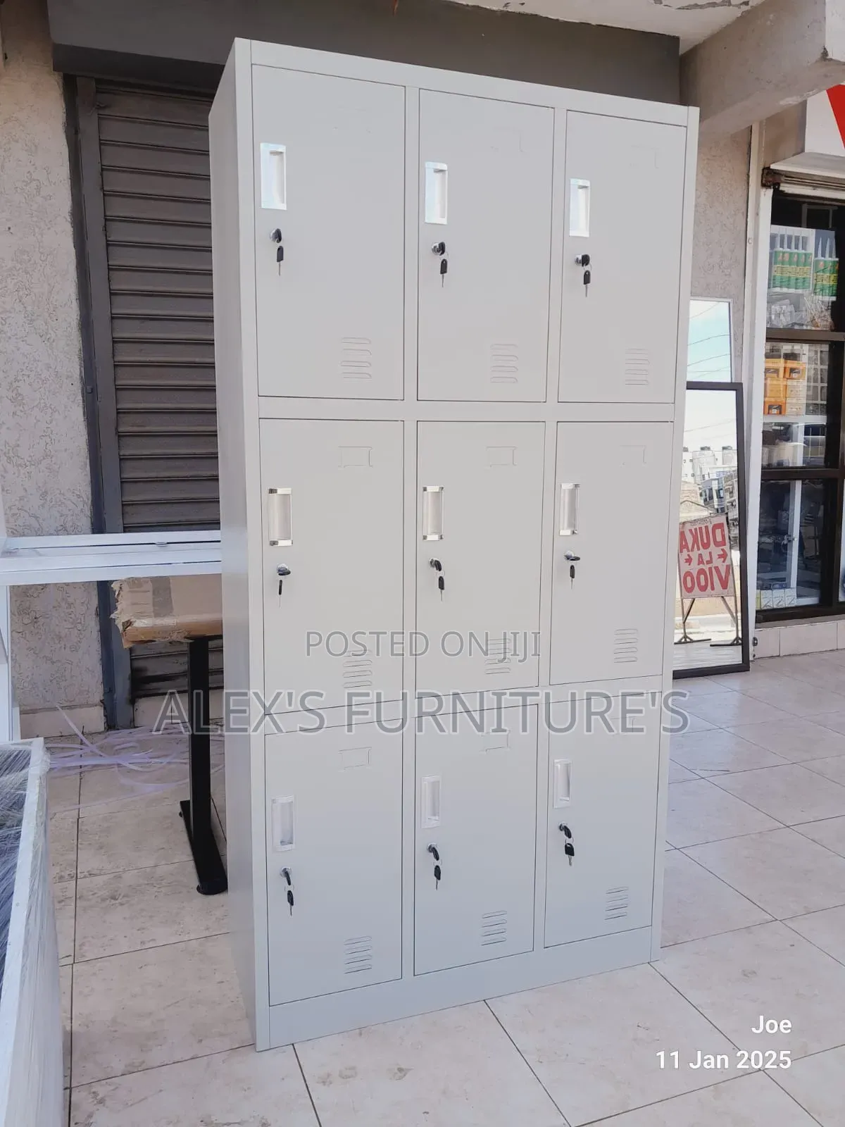 12□drawer With Key 🔑 Cabinet₩₩metallic Cabinet