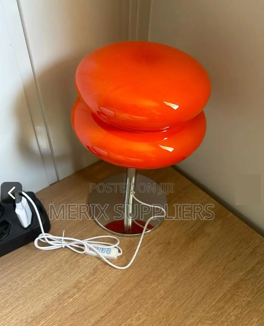 Lotus Italian-Style Dimmable Mood Lamp – Warm Orange