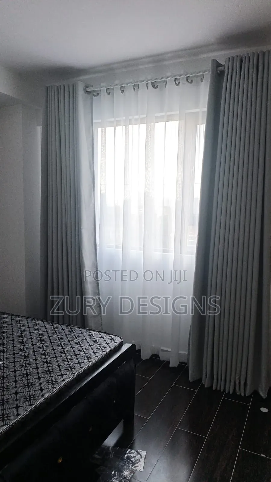 Elegant Heavy Printed Curtains