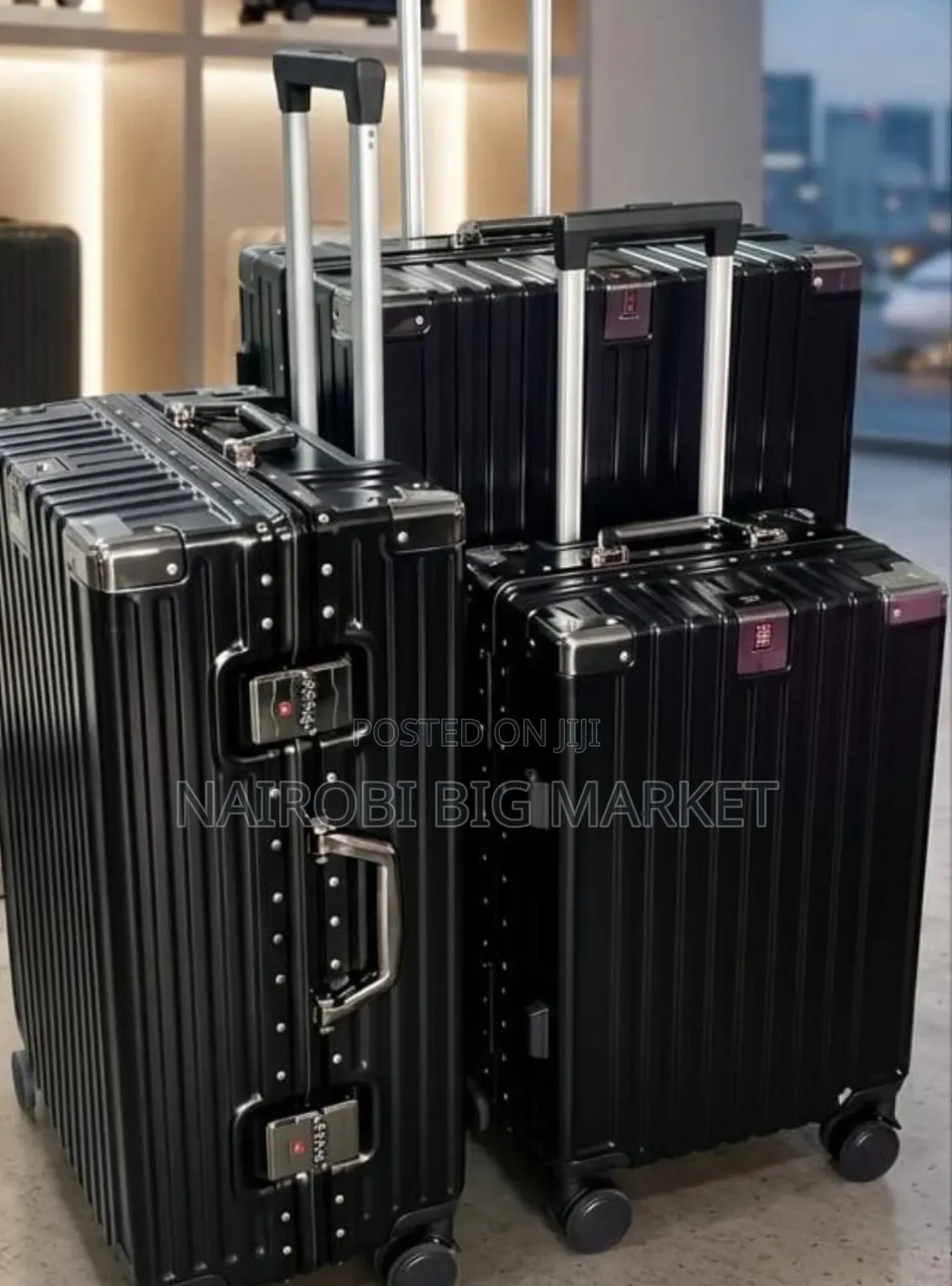 Size 28 Black Suitcase