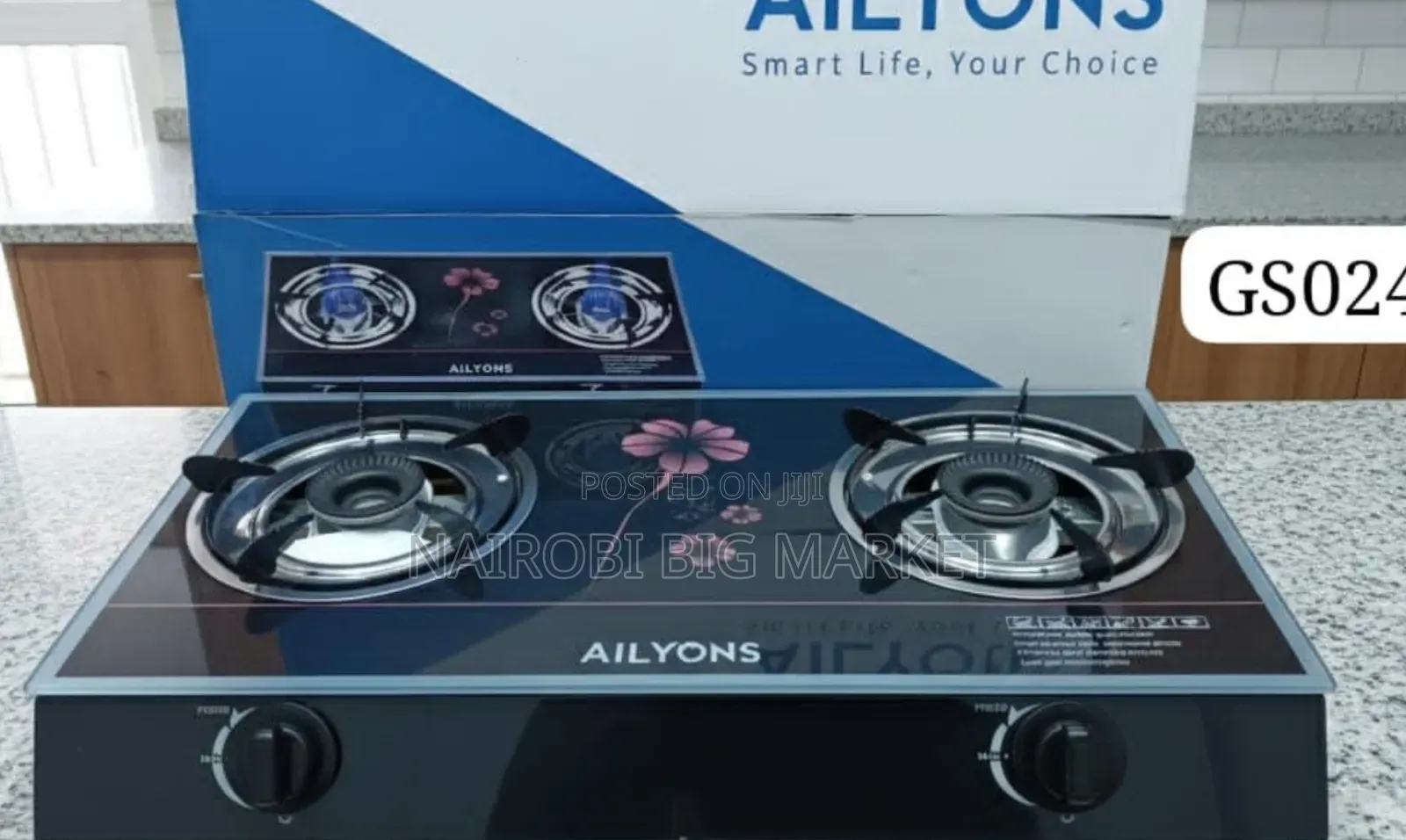Ailyons Table Top Glass Burner