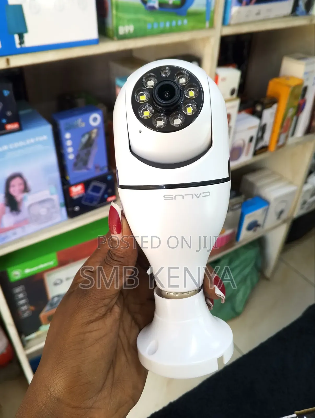 Bulb Camera 1080p Auto Rotating WiFi CCTV