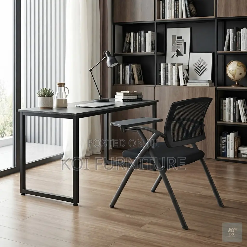 Office Chairs; Black Students and Office Staff Meeting Chairs