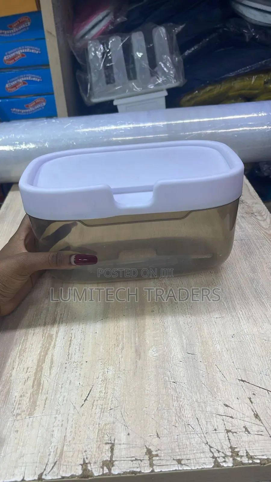 Multifunctional Tissue Box Holder