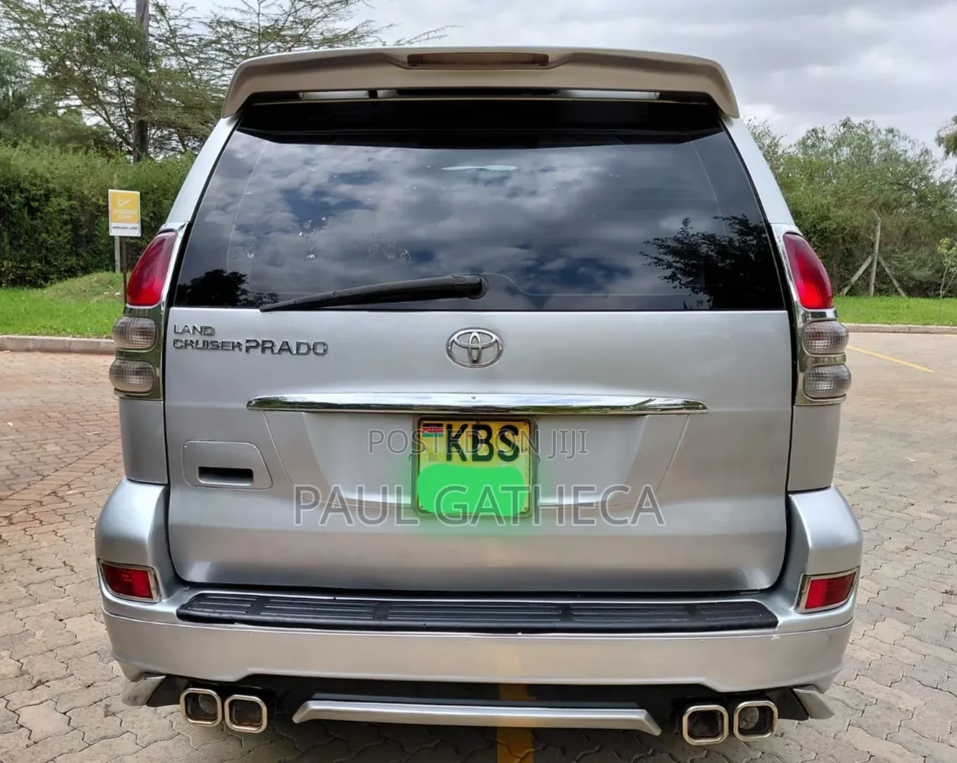 Toyota Land Cruiser Prado 2005 Silver