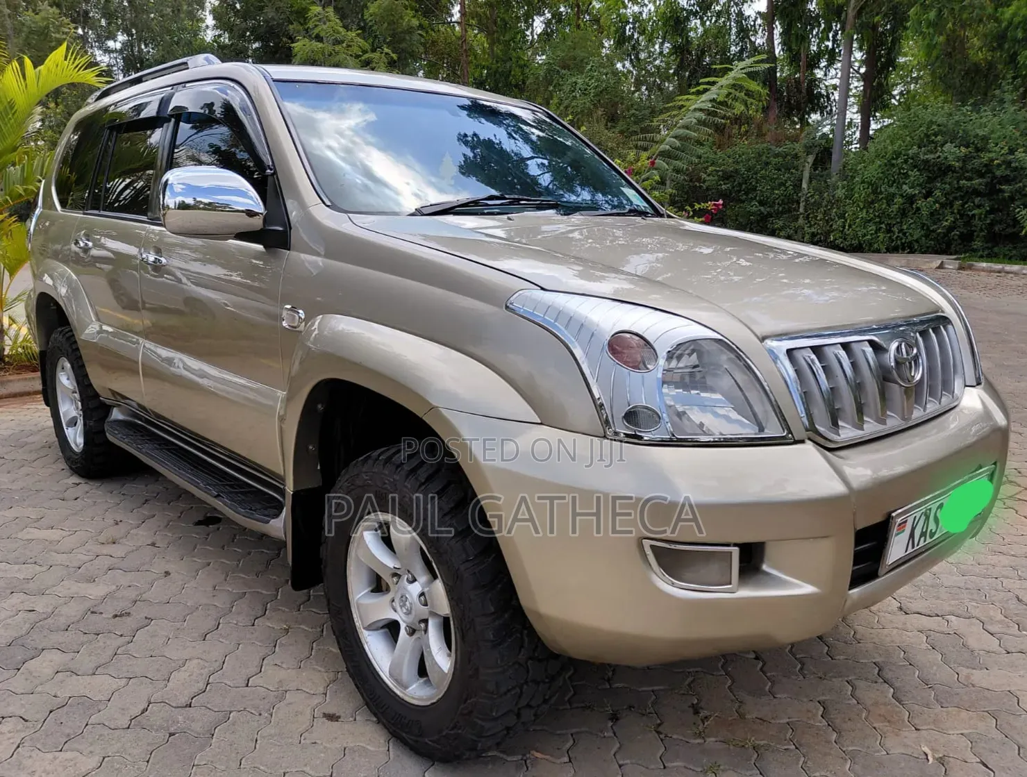 Toyota Land Cruiser Prado 2003 Gold