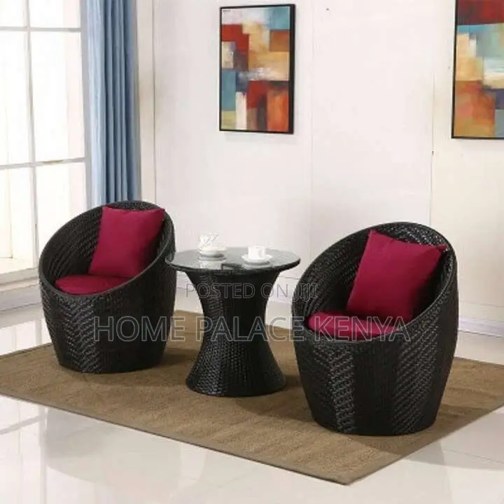 Outdoor Set; Premium Patio Conversation Set With Comfortable Seating