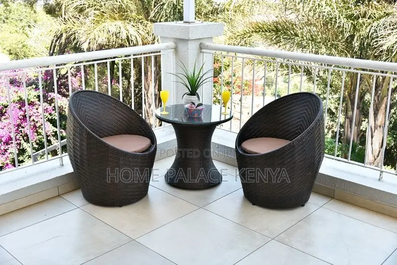 Outdoor Set; Premium Patio Conversation Set With Comfortable Seating
