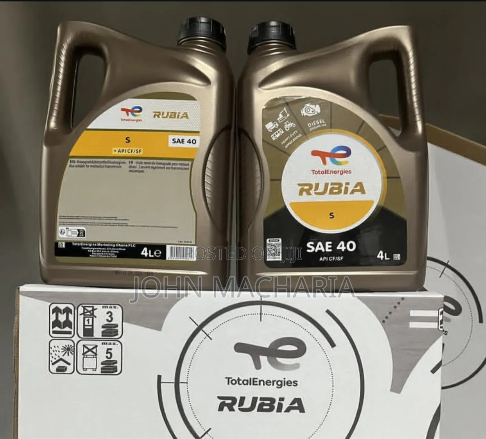 Total Energies Rubia (SAE 40) Diesel Engine Oil