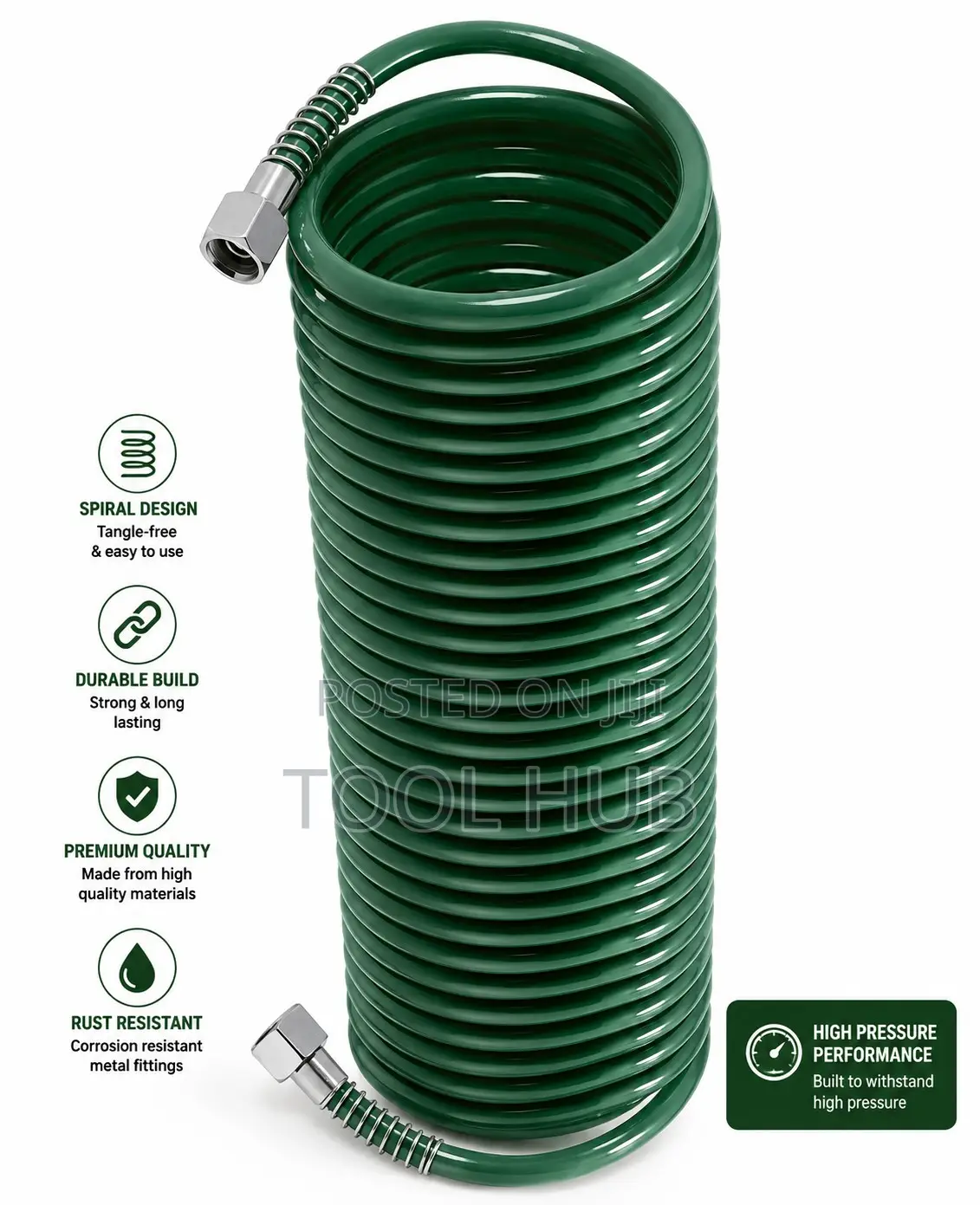 10m Jadever Air Hose Pipe