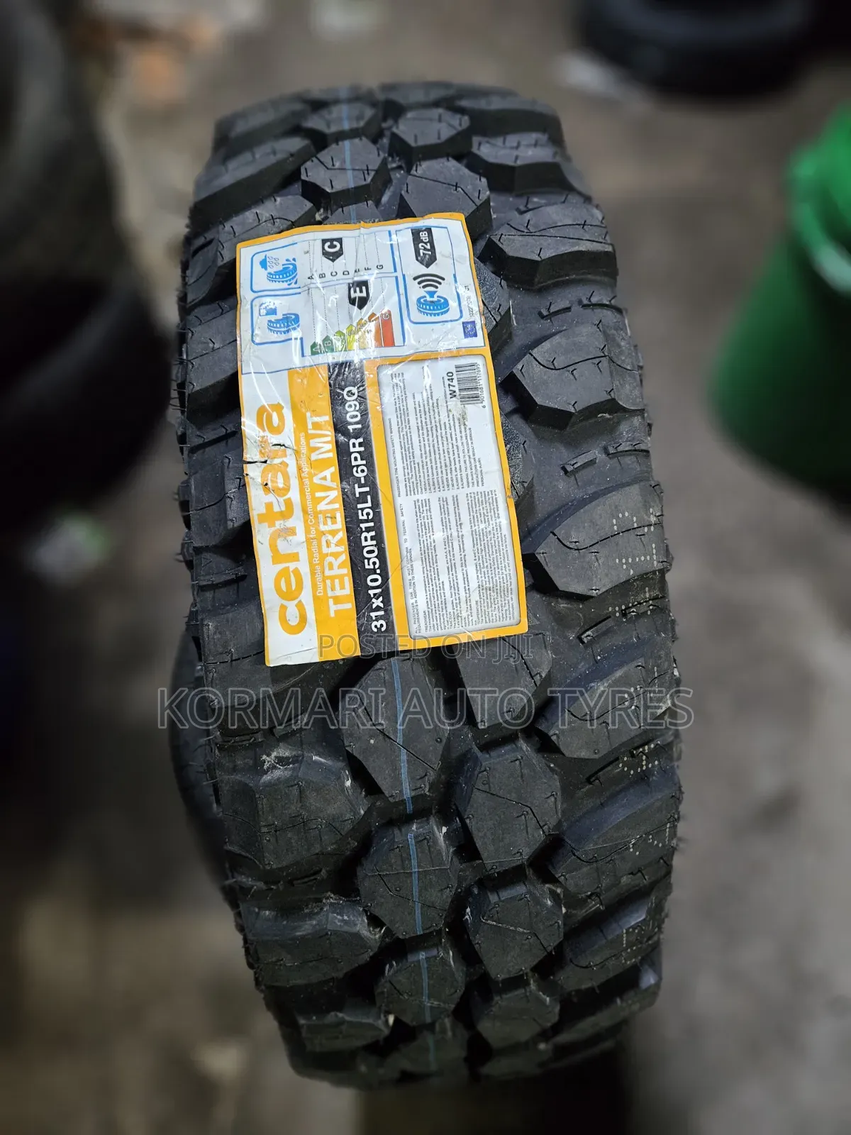 31×10/50r15 Centara M/T Tyre