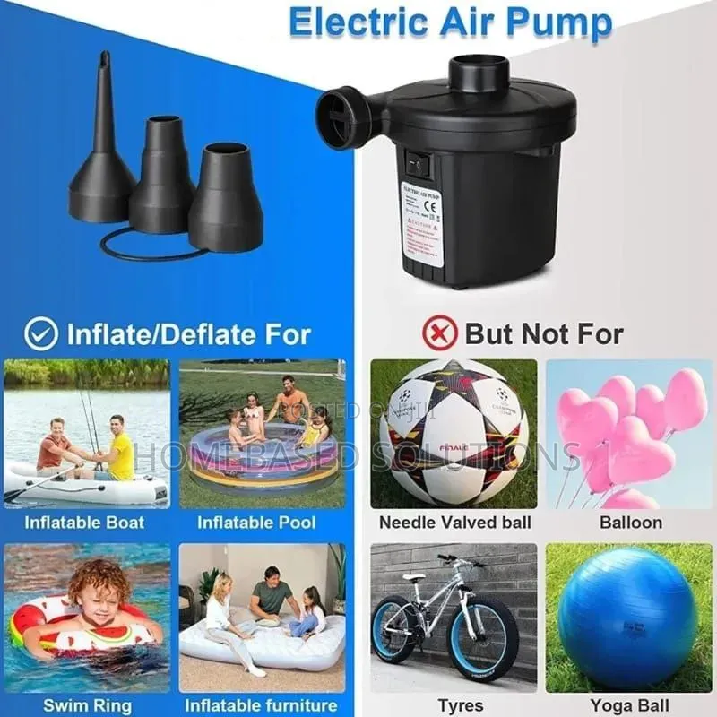 Electric Inflation/Deflation Mattress Pump