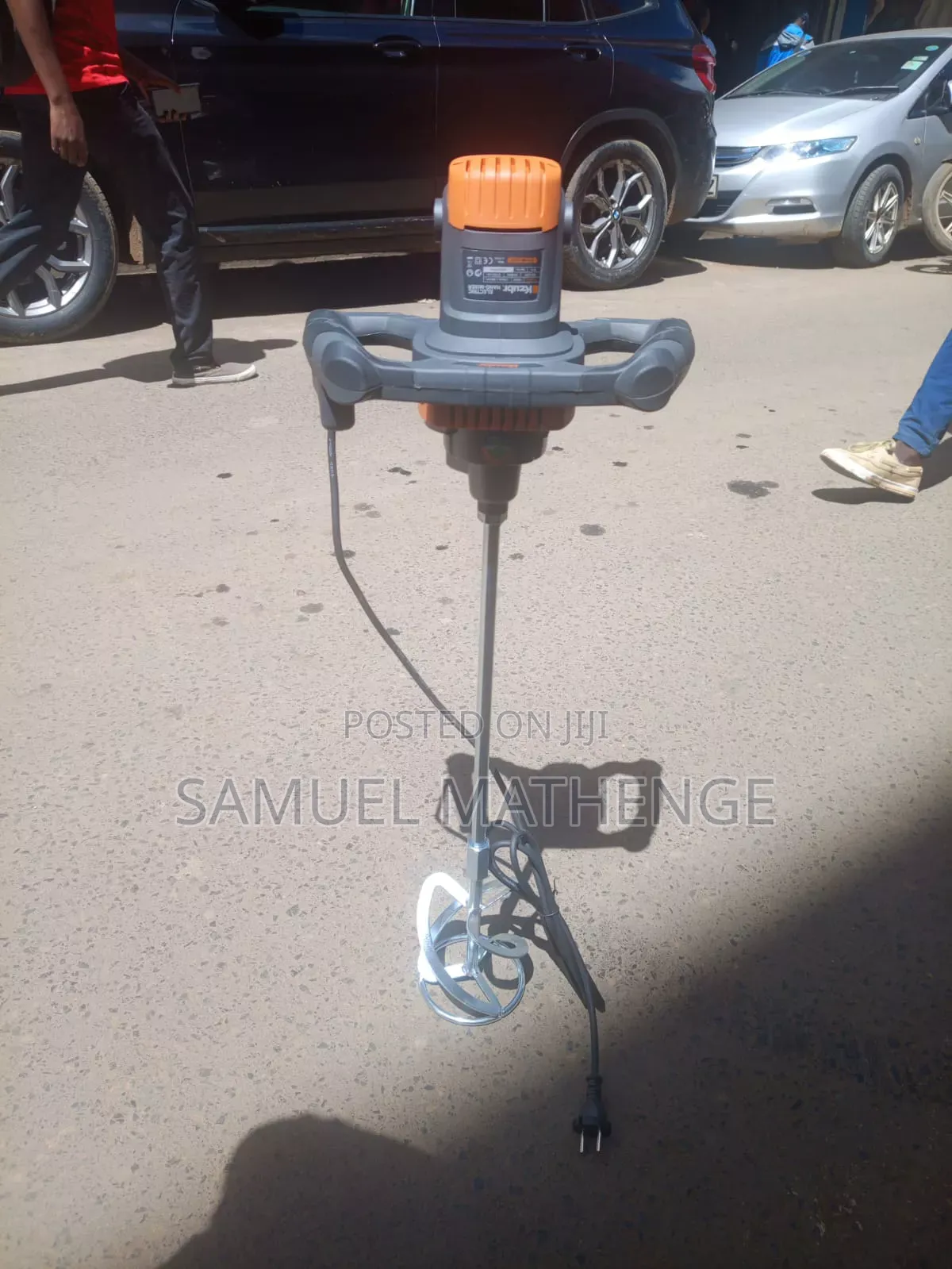 KZUBR Professional Construction Mixer