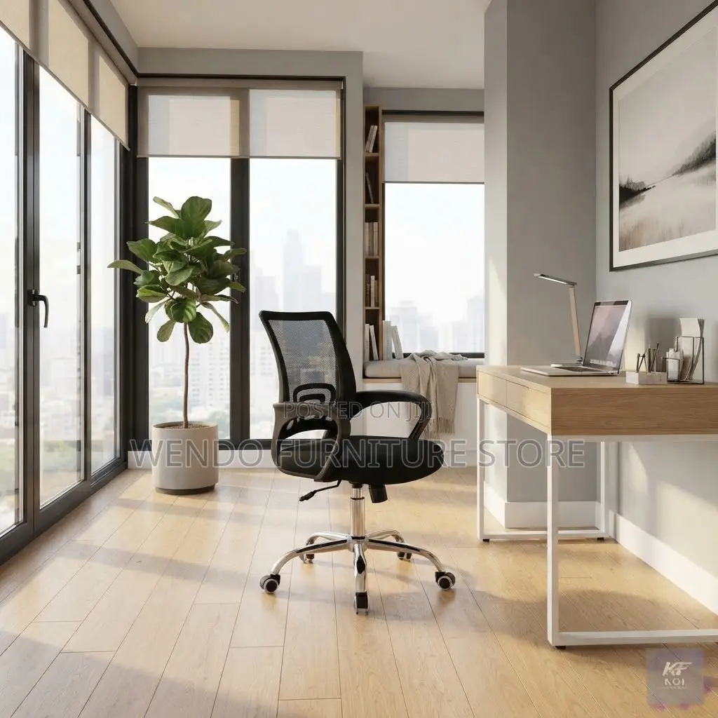 Office Chairs; Adjustable Mid Backrest Clerical Office Seats