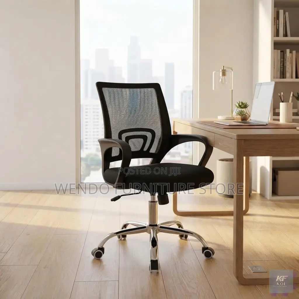 Office Chairs; Adjustable Mid Backrest Clerical Office Seats