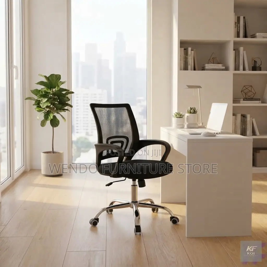 Office Chairs; Adjustable Mid Backrest Clerical Office Seats