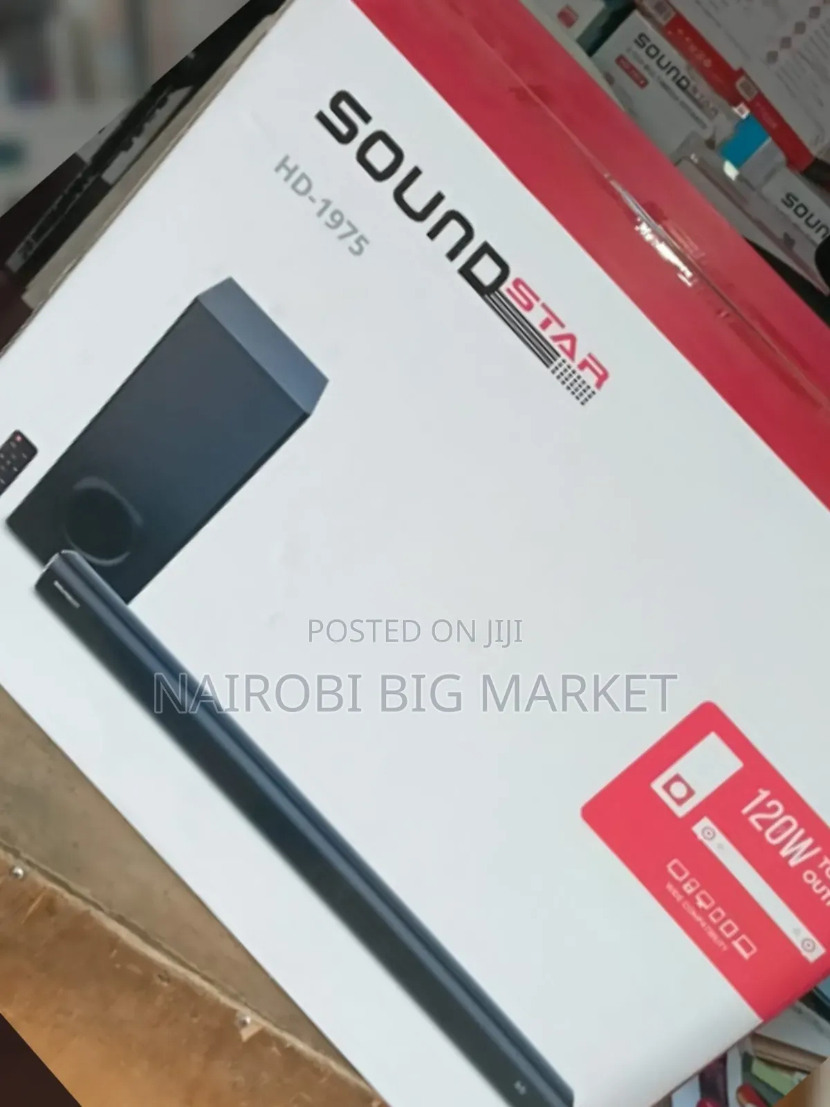 Sound Star Wireless Sound Bar 120w