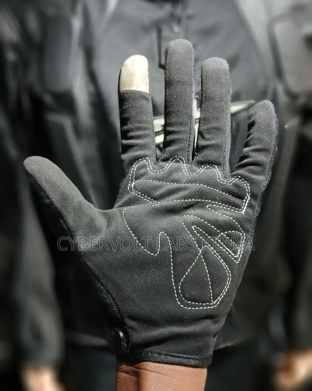 Suomy Full Finger Motorcycle Riding Gloves With Touchscreen