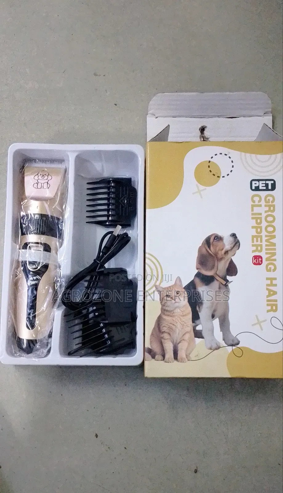 Pet Grooming Hair Clippers Kit