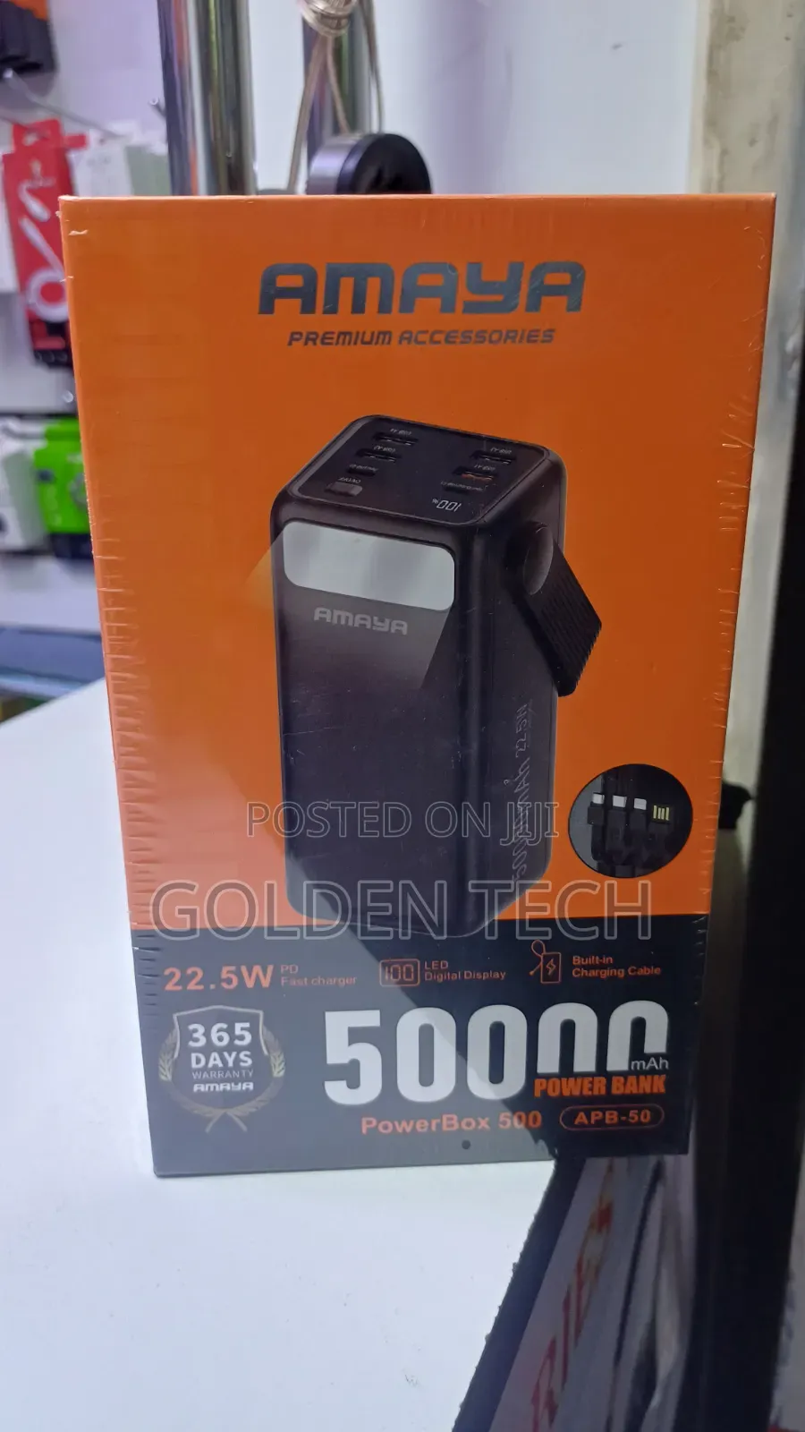 Amaya PowerBox 500 APB-50 50000mAh, 22.5W PD  Powerbank