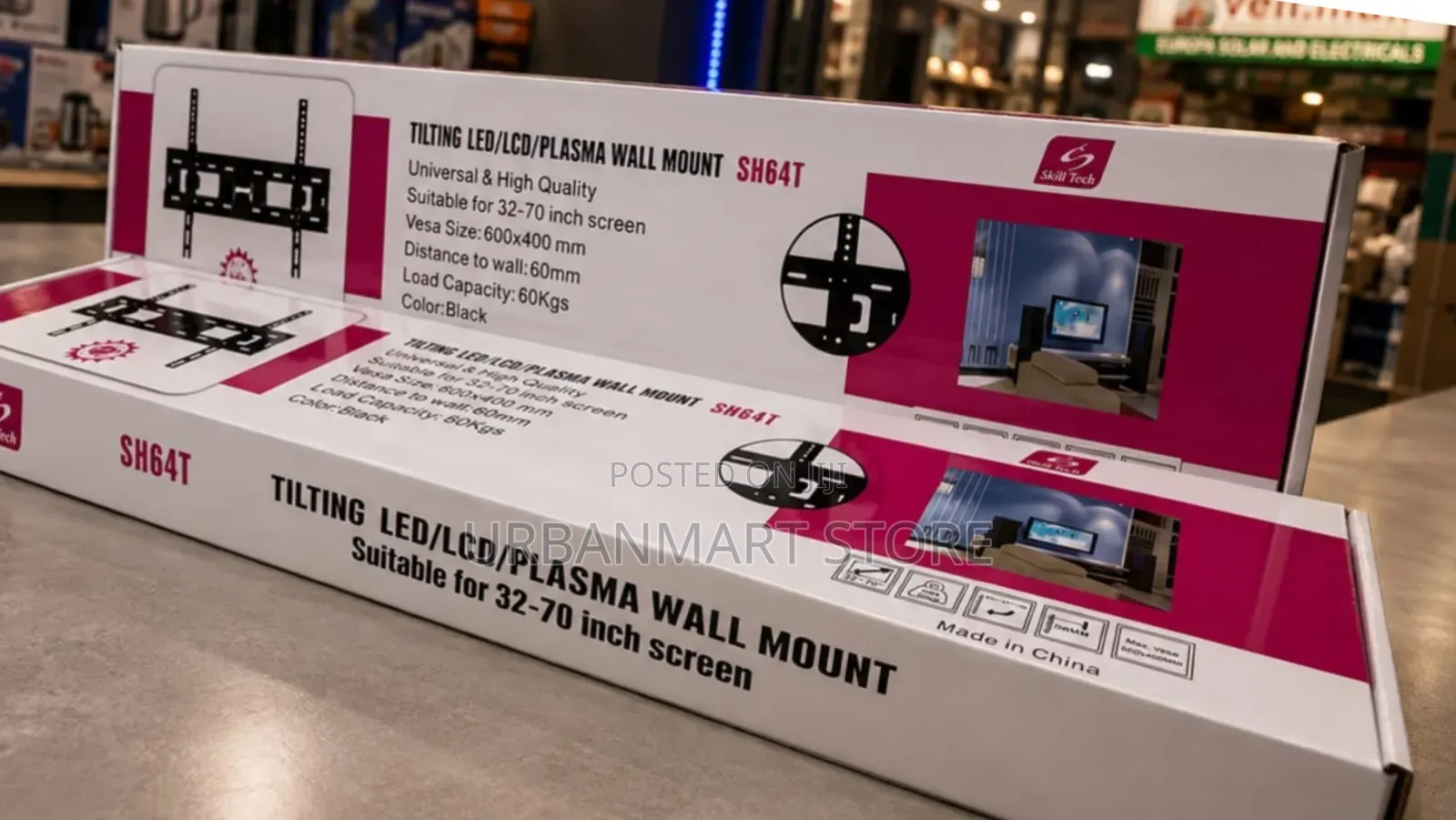 SH-64T Adjustable Tilt TV Wall Mount Bracket