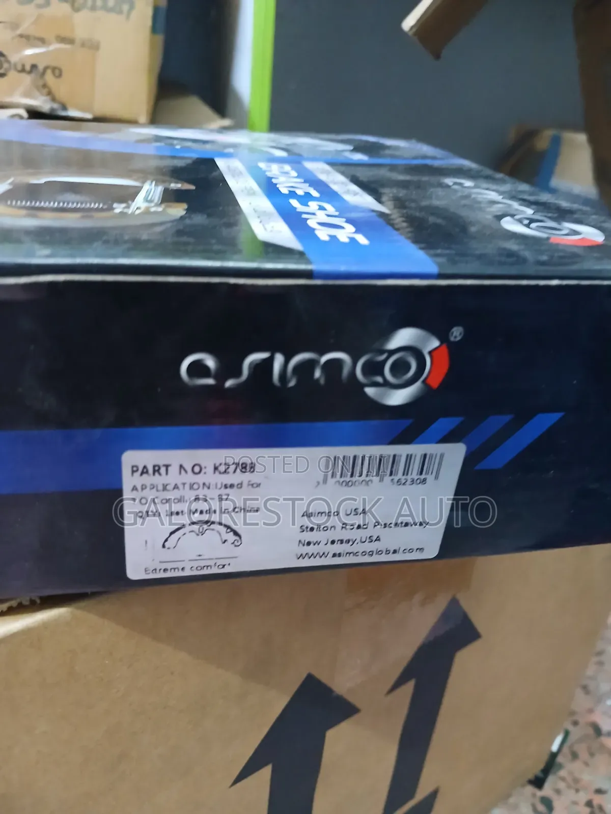K2788 – Toyota Corolla AE90/AE100/AE110 – Rear Brake Linings/Shoes.