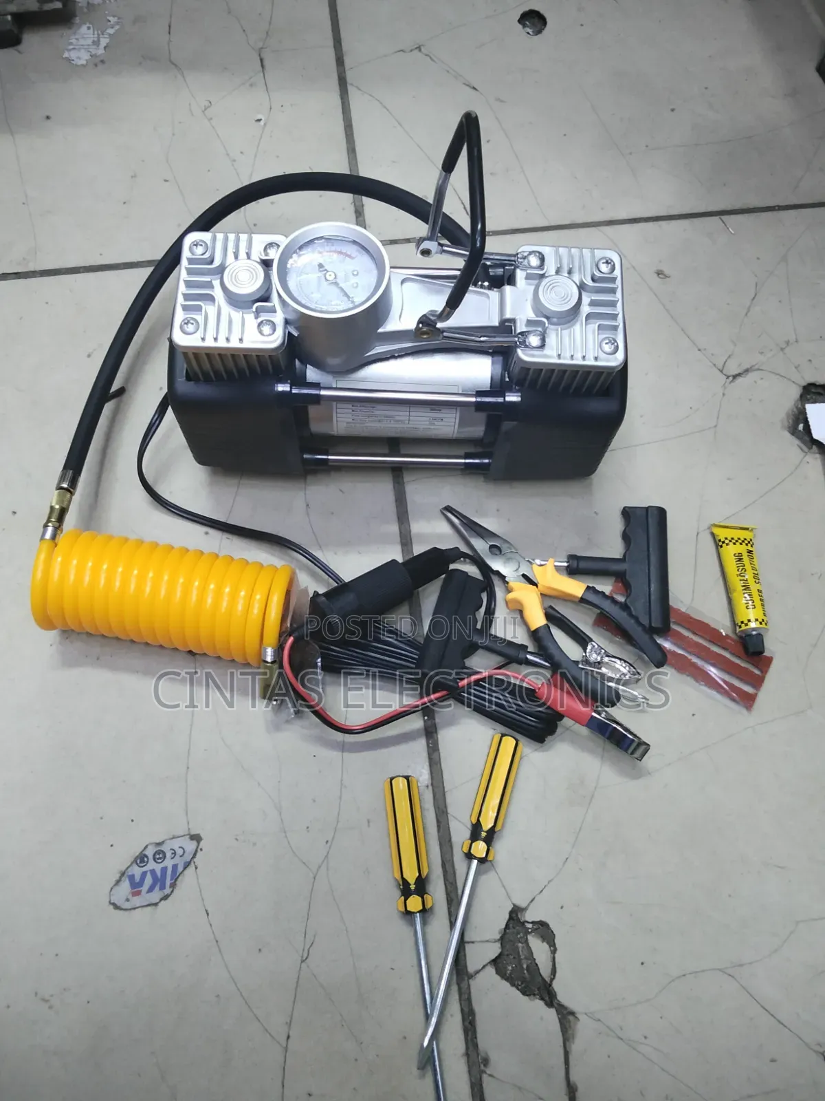 Portable 2 Cylinder Air Compressor