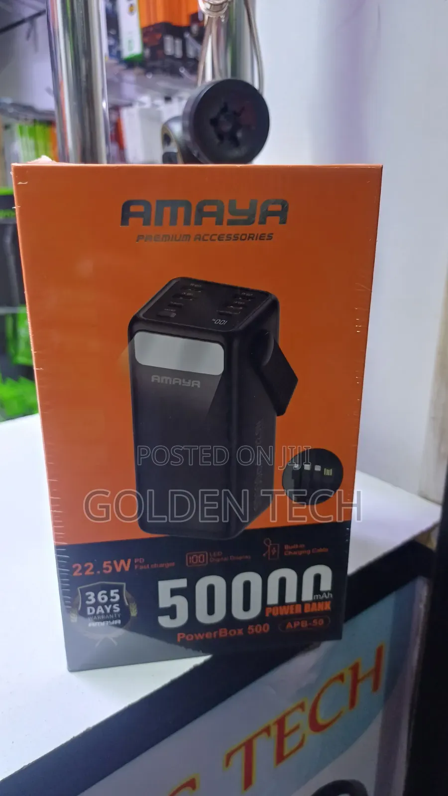 Amaya PowerBox 500 APB-50 50000mAh, 22.5W Powerbank..
